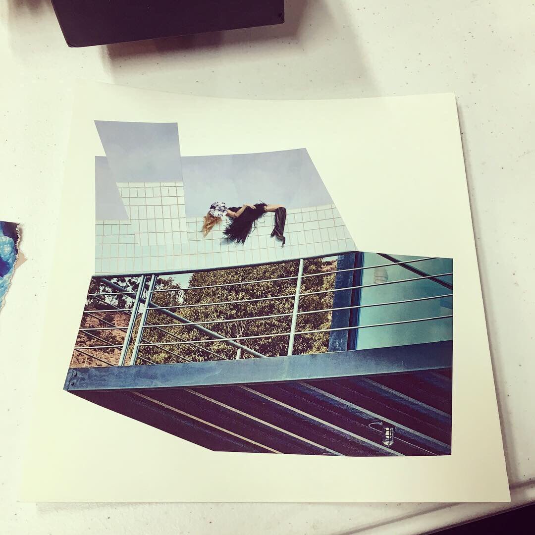 megancharland's tweet photo. Sometimes it all just comes together. I created this collage tonight at our #RochesterCollageSociety meeting. Collage is so damn satisfying. ✂️✌🏻 VIDEO: https://t.co/SHoZzqXZZj #mcccccollage #cutandpaste #roccollage #collageart #collage #roc #rocartist https://t.co/y2fEbk3M68