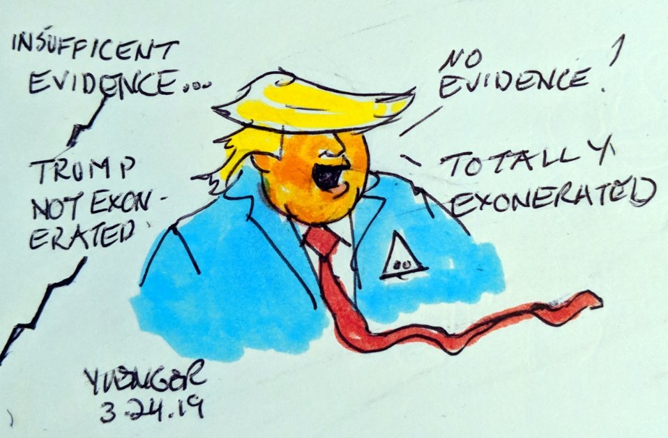 dailytrumptoon's tweet photo. #filter #trumpfilter #MuellerReport #Trump #Exonerated #dailytrumpcartoon #donaldtrumpcartoon #trumpcartoon #editorialcartoon #politicalart #politicalcomic #politics #politicalcartoon #editorialcomic #art #cartoon #drawing #draweveryday #funny #cartoontherapy #trump #dumptrump https://t.co/Kb5GBuNCAv