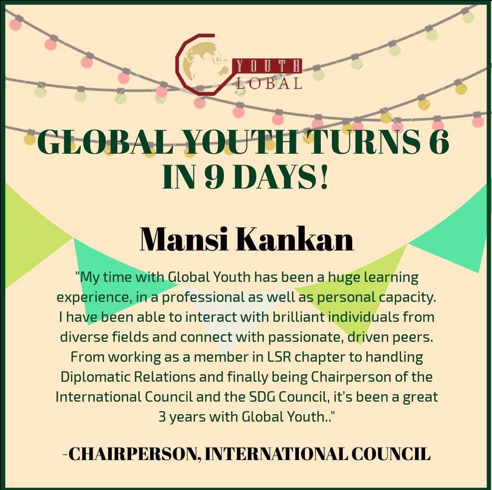 globalyouthind's tweet photo. #GlobalYouthTurns6
#GYSummit2019 
#9daystogo https://t.co/yxAF3UDbla
