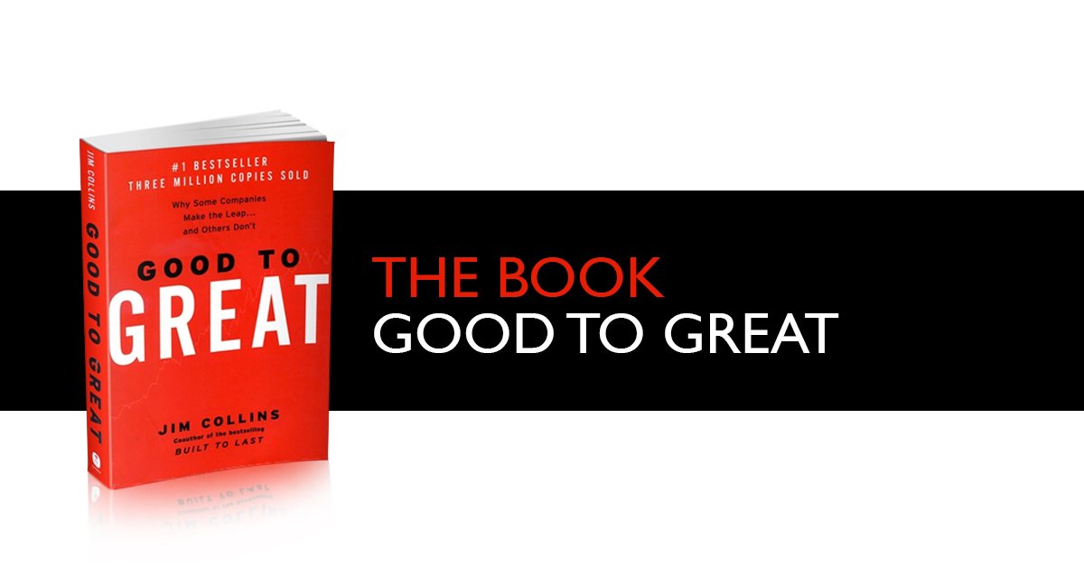 AnkitKansal1981's tweet photo. I am currently reading “Good to Great” by Jim Collins. Although the book is tuned to the realities of 90s, I assume the mantras are very much valid for modern world organizations to ensure sustained success. Heavily recommended for all leaders and budding entrepreneurs. https://t.co/qlR7WPVu8t