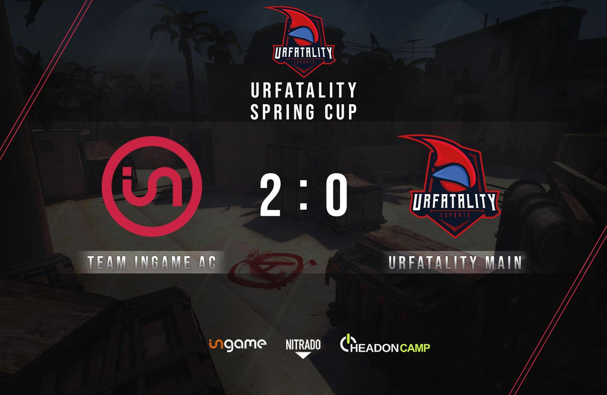 MRRED_CS's tweet photo. Guten Morgen ☀️
Gestern Abend hat unser Academy Team das #urFATALITY Spring Cup Finale gegen @UrfatalityE Main gewonnen.
🤝 GG&WP
#GoINGAME #wINGAME #CSGO https://t.co/IMxRJ1iShh