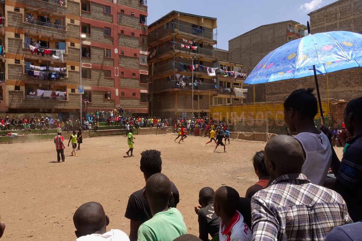 MathareOne's tweet photo. On Saturday we held our first annual 'Plastic Cup' to raise awarness about oir upcycling business. Thanks to all who came. Make sure to watch the video! @LisaStadelbauer @MaimunahSharif @MikeSonko @Stabaek @UN_PGA @unhabitatyouth @UNHABITAT @MathareUtd https://t.co/wdffbwdTzU
