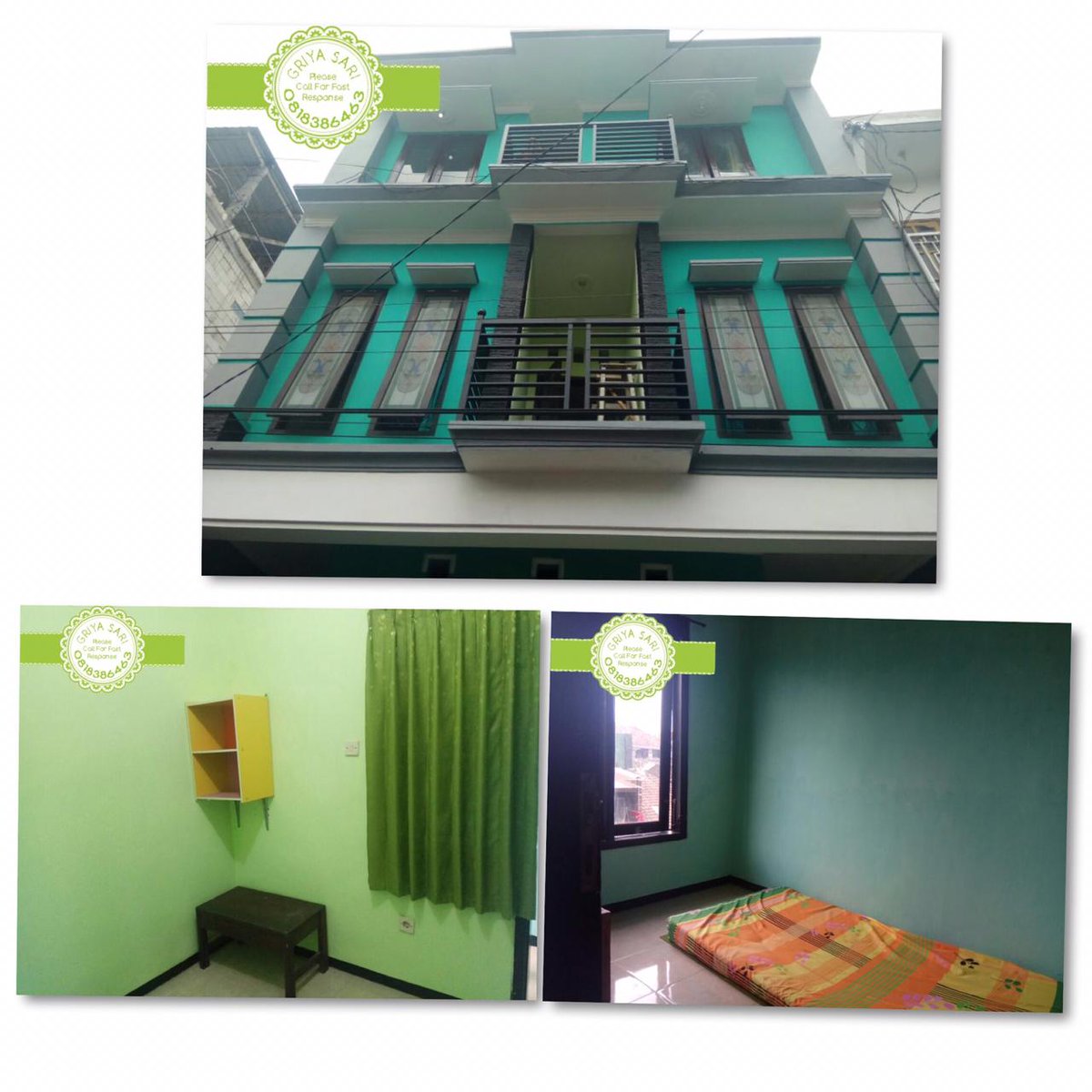 griyasari's tweet photo. Terima kos cowok
Dekat dengan univ brawijaya dan politeknik negeri malang
(samping pizza hut sukarno hatta)
Fasilitas :
- wifi
- kamar tidur
- kamar mandi
- dapur
- parkiran
hub : 0818386463

#infokosmalang #kosputramalang #koscowokmalang #carikosmalang #mahasiswamalang https://t.co/bB4hib8O8E