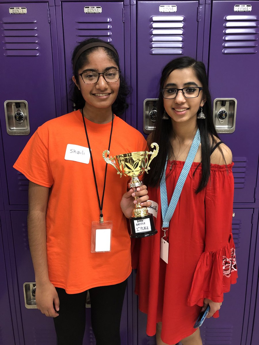 StuCo_IHS's tweet photo. an incredibly late post but a HUGE shout out to StuCo's very own Shaili  for coming in first place at the Book Battle !! Congratulations ! https://t.co/Yy7wUXSoBY