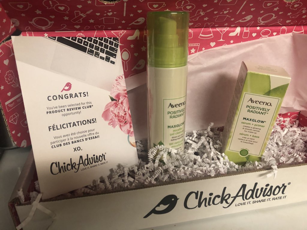 SubToOnision's tweet photo. #tryAveenoMaxGlow I tried the Aveeno Maxglow miscellar gel cleanser and the aveeno maxglow serum &amp; prime for free and my face feels and looks incredible! https://t.co/kezzjy704N