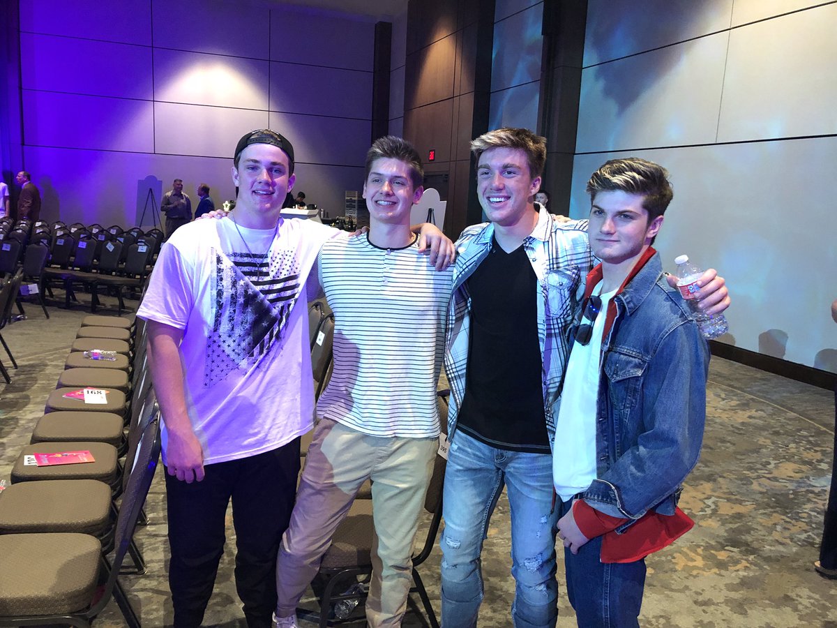 SpringerTina's tweet photo. Proud of our Dragon Football boys for strutting the runway at the #NCLFest!  Moves on and off the field!  Great job!   @DillonJSpringer @ManeroJohn  @Shoupp_  @matin_sam @AlexShockley66 @CarrollDragonFB https://t.co/MdNlqGVEEg
