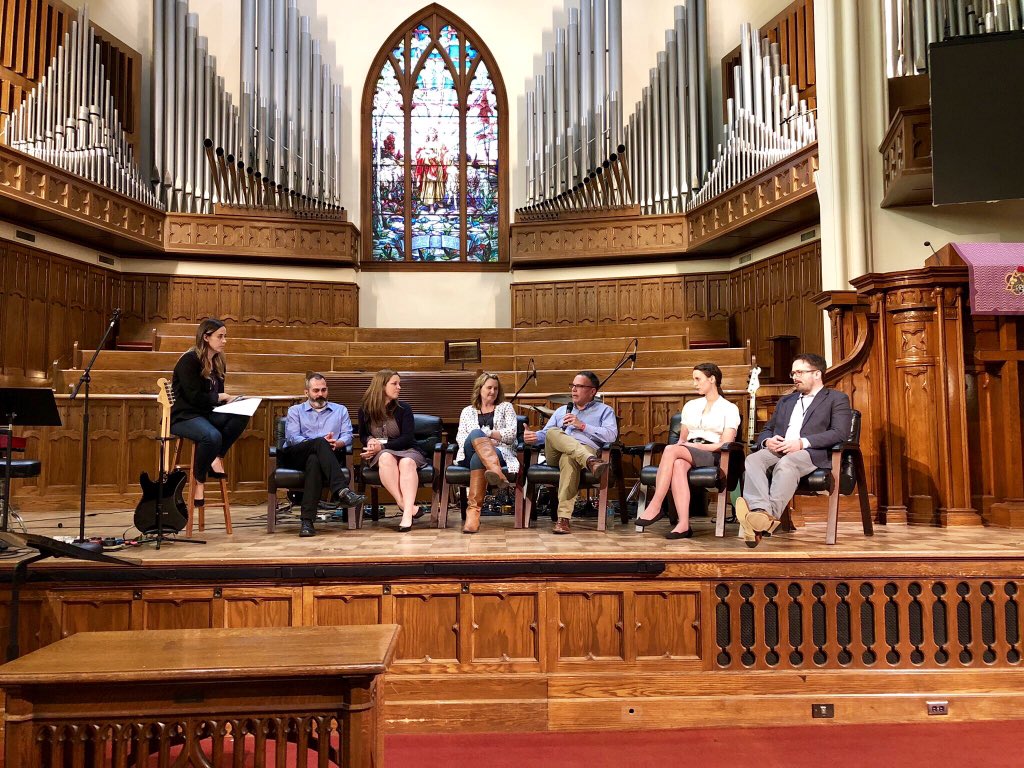 BozT's tweet photo. So encouraged and inspired to have serve alongside these (and many other) dear friends and heroes...and so appreciate how much I learned from all of them. Returning home with hope. @MaryDeMuth @R_Denhollander @JJ_Denhollander @JustinHolcomb @lindseyholcomb #ValuedConf https://t.co/lfgCojes2O