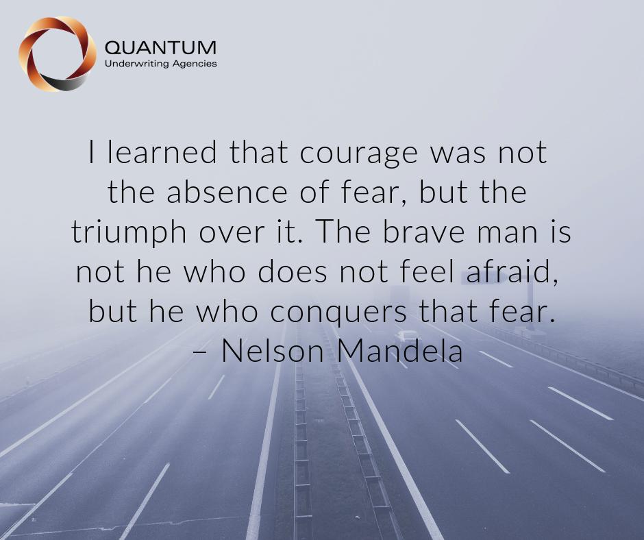 QuantumUA's tweet photo. Be courageous. #NelsonMandela #quote #quoteoftheday https://t.co/TSxS8J39Ws