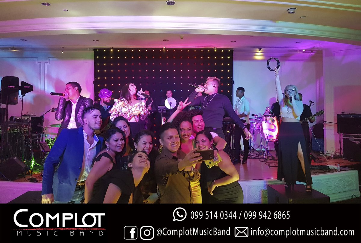 #EveryFridayIsBlackFriday con nuestra promoción del 20% descuento para TODOS los eventos de CUALQUIER VIERNES DEL AÑO!
🕺💃🎶🎤🎹🎸🎷
FARRA 💯 GARANTIZADA 🙌
Reserva tu show 👈
📱0995140344 - 0999426865
📩info@complotmusicband.com
#guayaquil #quito #cuenca #machala #manta #loja