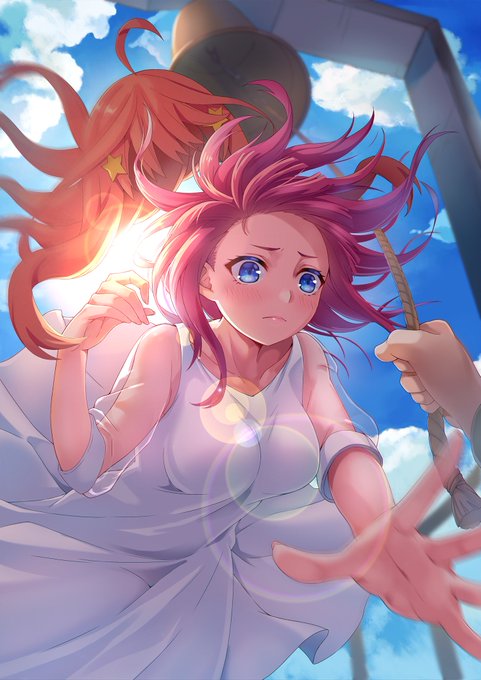 DATさんがTwitterに投稿した中野五月(五等分の花嫁)のイラスト。