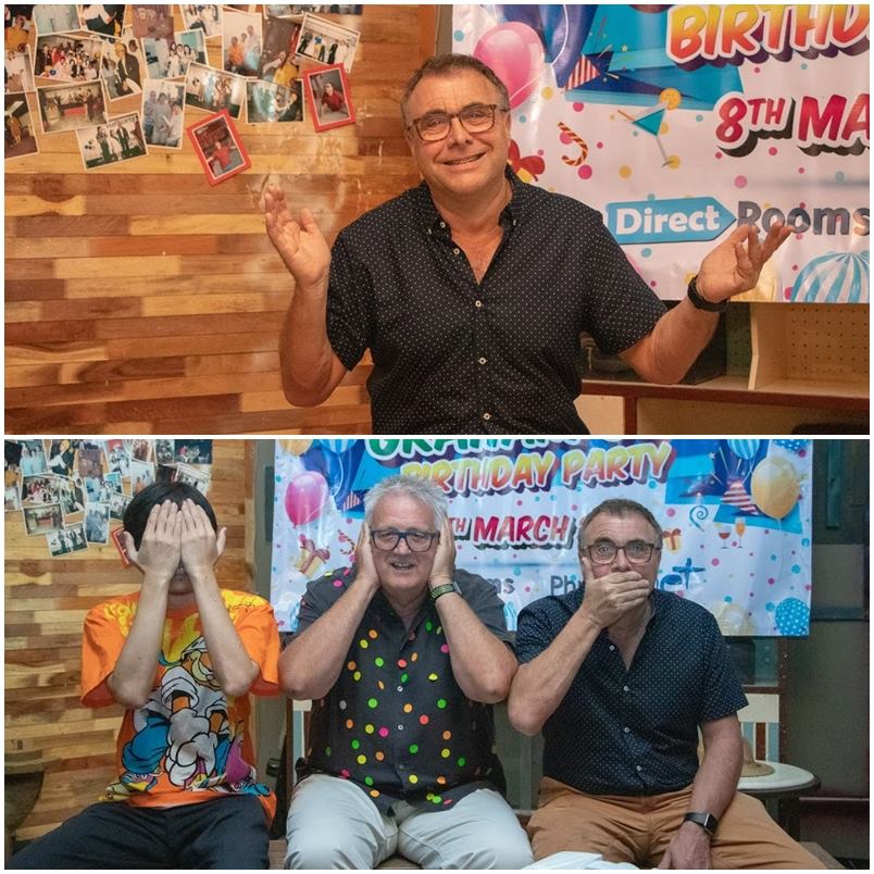 DirectRooms's tweet photo. #Graham 60th #Birthday #Party - Held on 8 March 2019 at #NaiMuang #Restaurant &amp; #Karaoke #Phuket #Thailand https://t.co/cgfmf0l5Ds