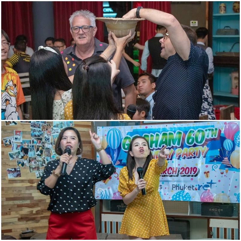 DirectRooms's tweet photo. #Graham 60th #Birthday #Party - Held on 8 March 2019 at #NaiMuang #Restaurant &amp; #Karaoke #Phuket #Thailand https://t.co/JvHv0yKfUm
