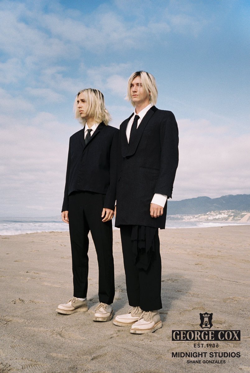 MIDNIGHT STUDIOS for GEORGE COX. HI-TOP & LOW-TOP INSIDE OUT