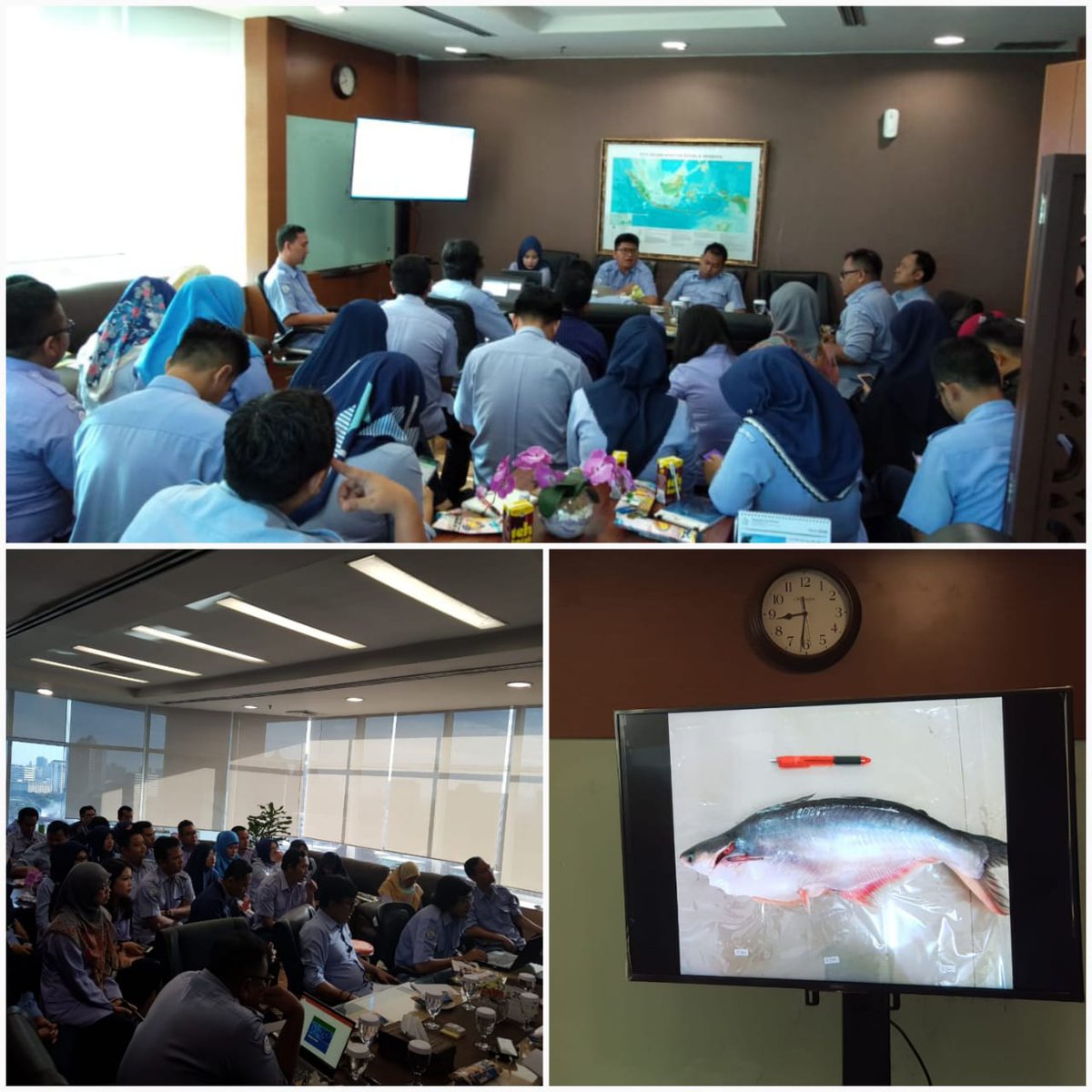 Ditlogistik_KKP's tweet photo. #Logclass Sesi 15 terkait Rantai Pasok Patin di Jawa Timur dan Jawa Barat. Materi merupakan hasil identifikasi teman-teman @Logistik_Ikan di Subang, Purwakarta, Surabaya, Tulungagung dan Jombang. #LogistikIkan https://t.co/Qsz2AwGHtc