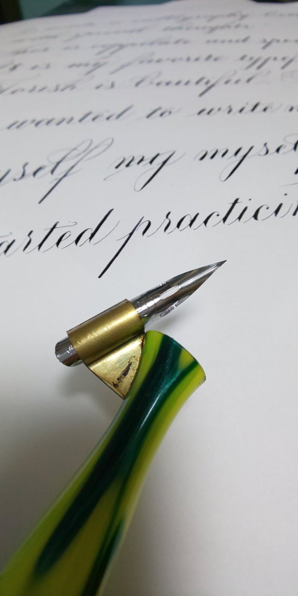 ちらた インク沼 در توییتر カリグラフィーは英語 だから書くなら英語を日常に書く海外のペン先がいいと勝手に思い込んでいるのですが 日本のg ペンでも普通に綺麗な線が書ける そこすごいと思いますし 近場で手に入るから非常にありがたい存在