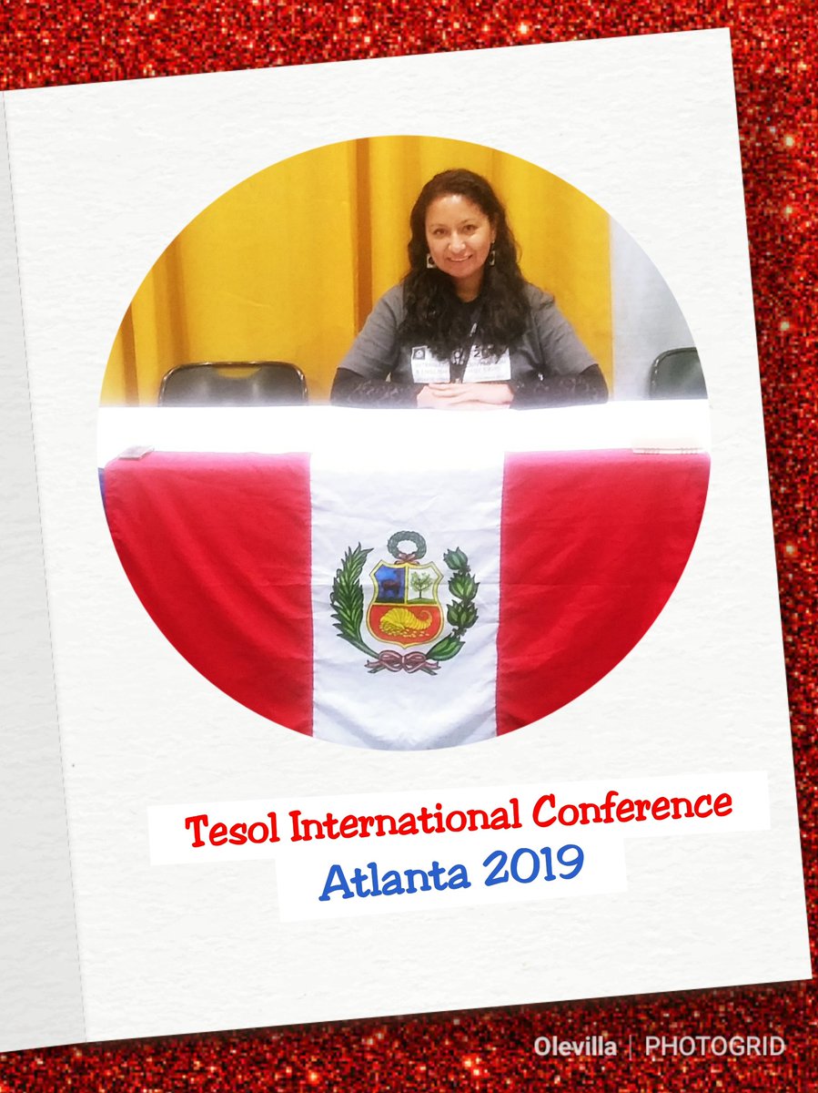 olevilla's tweet photo. Tesol International Conference #MyTesol19 #IateflPeruLTSig #PeruTesol Atlanta, the USA. https://t.co/31aiN3LkVq