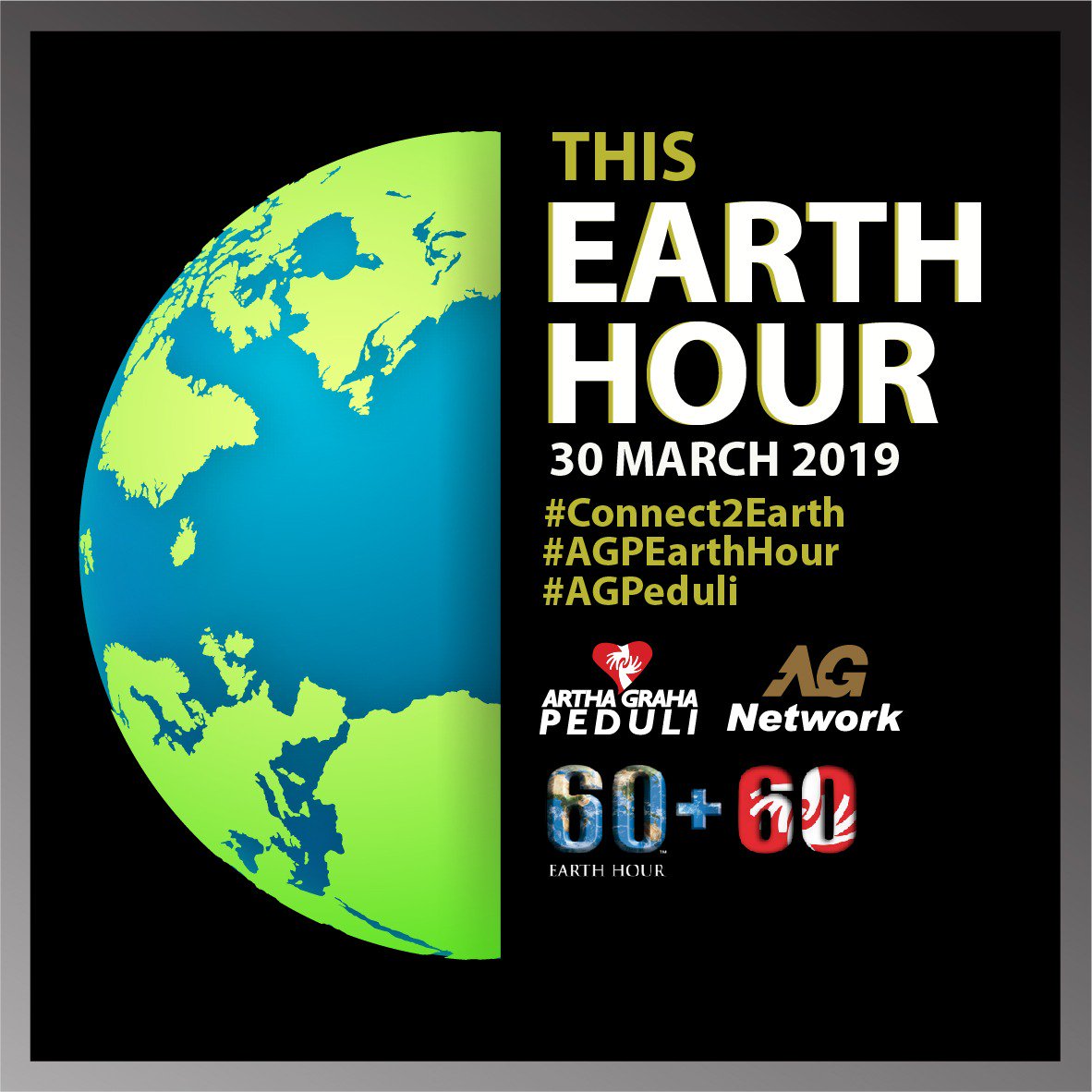 budijseb's tweet photo. #agpearthHour #connect2earth #earthhour2019 #earthhour #agpeduli  #changeclimatechange https://t.co/74JD130FeH