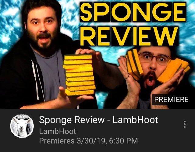 LambHoot's tweet photo. Hello everyone. Please consider attending the premiere of my latest video this coming Saturday. It ends with a 13 minute sequence in which I take a bath on camera. Believe me, you DO NOT want to miss this.
🛁🛁🛁🛁🛁🛁🛁
#SpongeReview
https://t.co/LESwIwSOEx https://t.co/8XCS8ppcCM