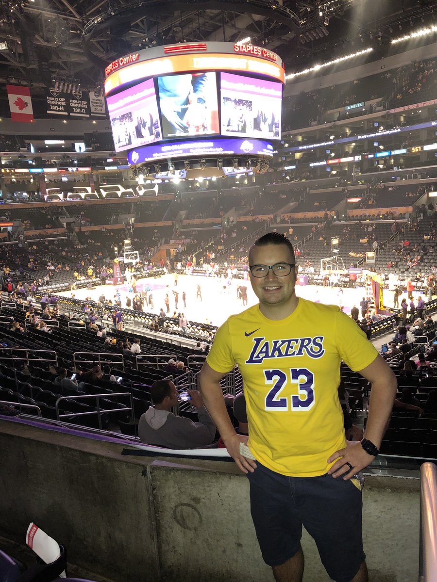#atthelakersgame