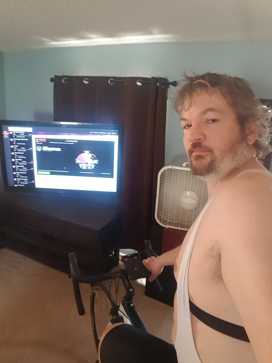 scott_does's tweet image. For 12 weeks I&apos;ve sat here in my living room #paincave grinding it out.  Today was retest day and it hurt.  3 weeks til #barryroubaix
