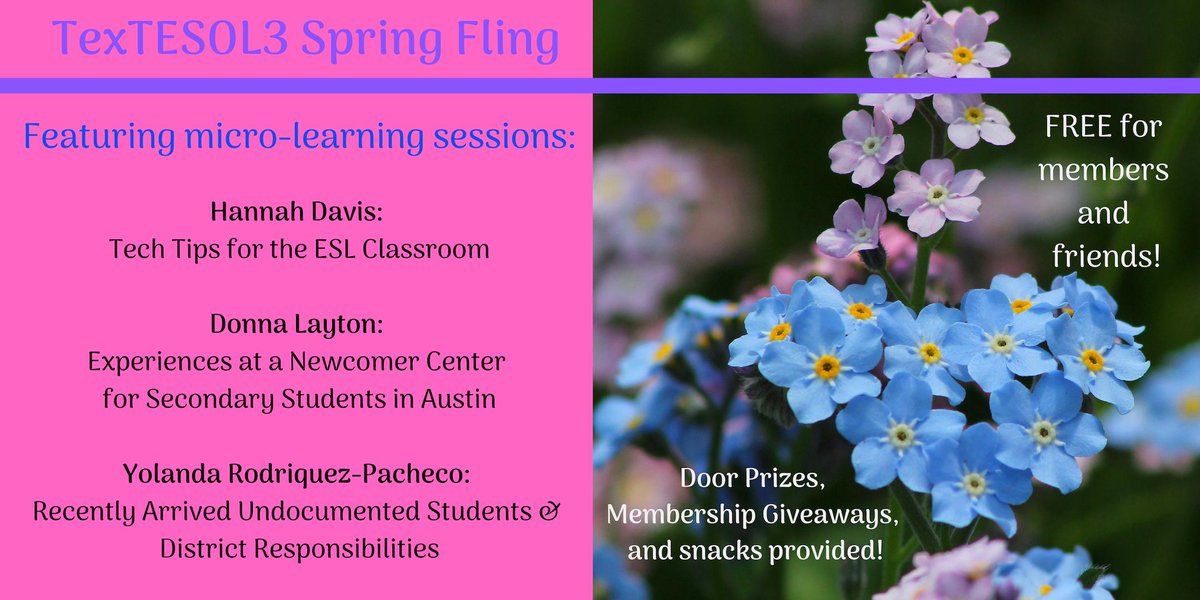 TexTESOL3 tweet media