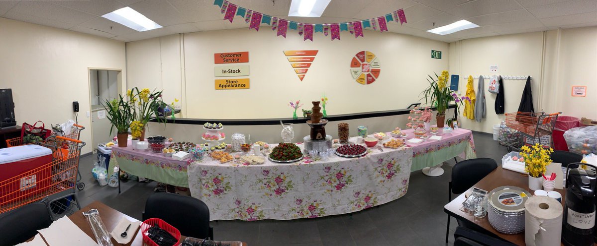 Saved the best for the last day of success sharing. Dessert for all at the Martinez Home Depot!!