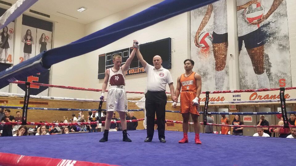 TAMUBoxing's tweet photo. Great weekend of college boxing hosted by @SyracuseU ! 

Our men’s team finished 6th out of 20+. 👊🏽🥊

We’ll be back next year for that #1 spot!!! 👍🏽 @RecSports https://t.co/Xola3ybvRH