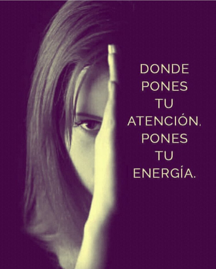 mujgrandiosas's tweet photo. Donde pones tu atencion, pones tu energia!!! https://t.co/e1Gl1ftJ9s