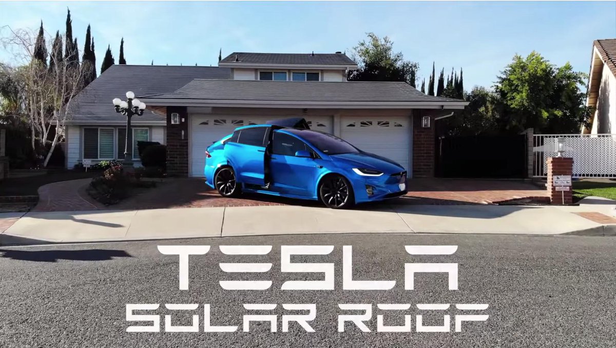 Em203Roberto's tweet photo. Homeowners are now able to produce their own renewable energy with @Tesla's #SolarRoof https://t.co/3ZkGqgerYi
