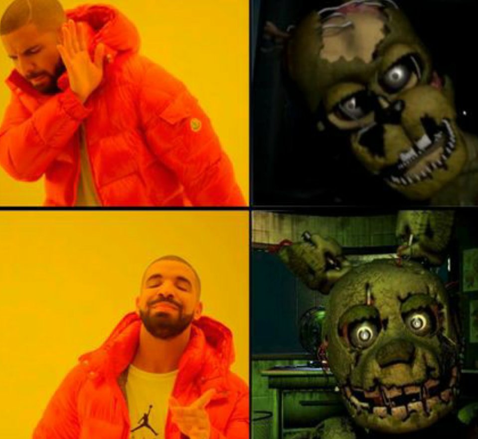 mrSpringtrap34's tweet image. We don't want Jimmy neutron springtrap we want normal springtrap