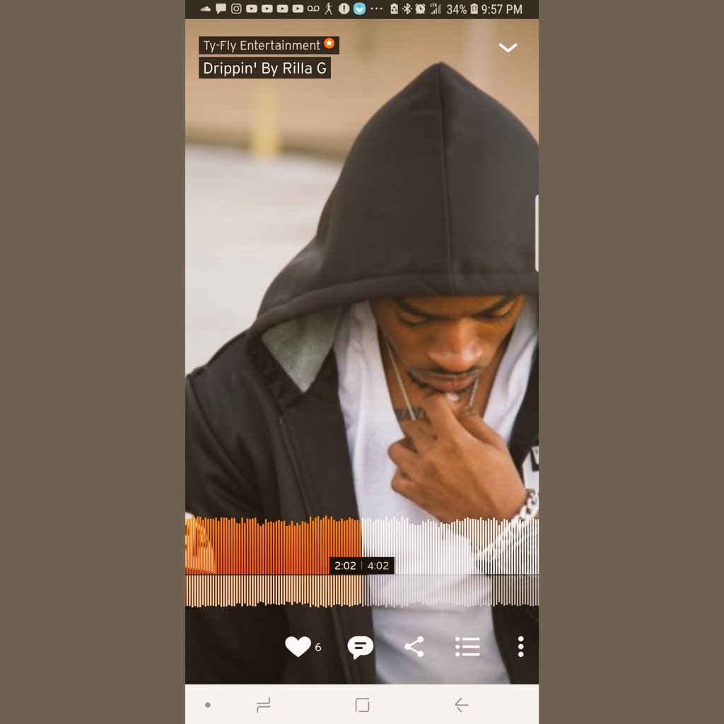 RillaG1's tweet photo. Check out my first release, "Drippin" on #SoundCloud. You can also find the full video on the #YT Channel, Ty-Fly Entertainment.

https://t.co/BSzrnv1sJx

#houstonhiphop #music #NewMusicAlert #drippin #htown #teamtfe #tyflyent #Drip #Sauce #trap #trill #MoCity #MusicLov3rz https://t.co/yQnf5Khpif
