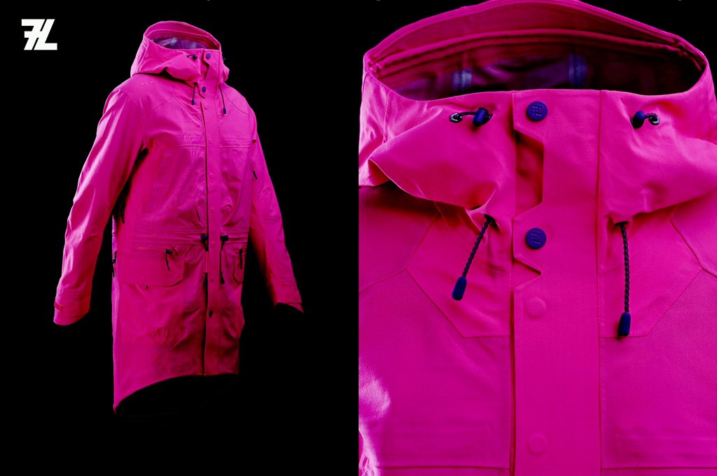 7lSystem's tweet photo. Our AW19 #treksystem introduces some amazing new products by the 7L design team. Shown here is the // Layer 6 // Rain Layer // 3L Shell Coat // complete with 3XDRY, C_Change & Cold Black techwear #tech #fashion #fabrics #fabric #technicalfabric #manufacturing #hightech #rainlayer https://t.co/tGwnmE2i9I