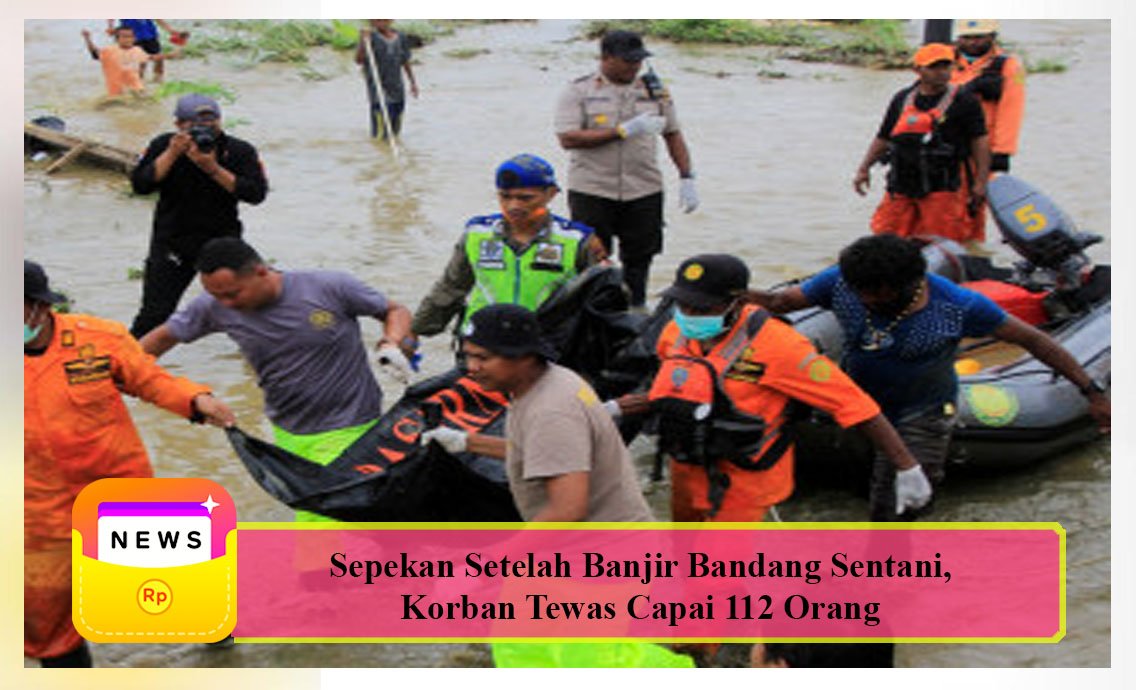 NewSaku_ID's tweet photo. Sepekan setelah banjir bandang di Sentani, Jayapura, Papua, tim SAR gabungan terus melakukan pencarian dan evakuasi. Tercatat sudah 112 orang ditemukan tewas akibat bencana ini.

https://t.co/tz0IECrrMo

#NewSaku #Sentani #Jayapura #112korban https://t.co/FPwIOCQG7B