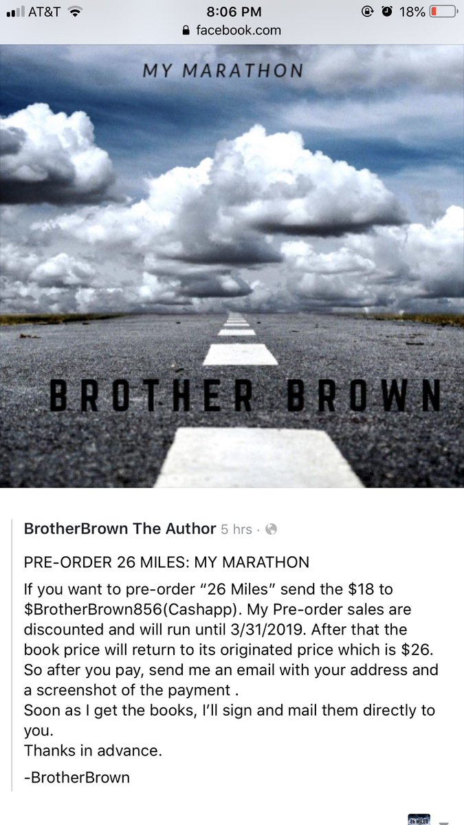 BrotherBrown6's tweet photo. Pre-Order my book https://t.co/UZEt8eFKFm