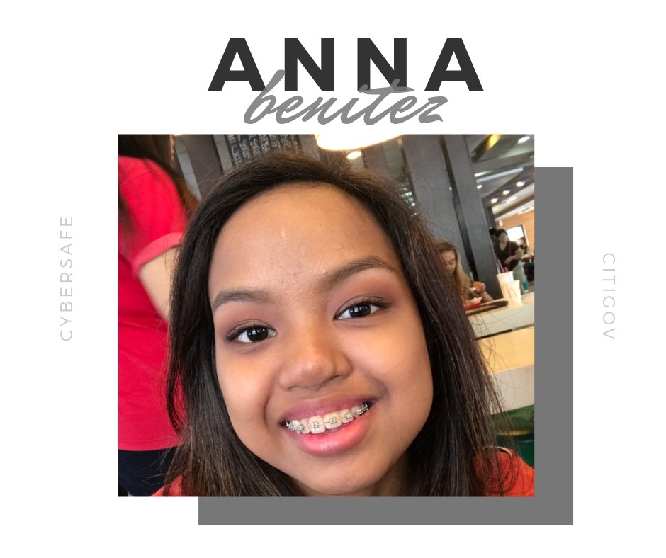 CyberSafePH's tweet image. Always safe. Always connected.

👩‍💻She is Anna Benitez, an esteemed member of CyberSafe, and she stands for the advocacy of the country&apos;s Cybersecurity by ensuring that the Youth is aware of what they can do to keep themselves protected from Cyberthreats.