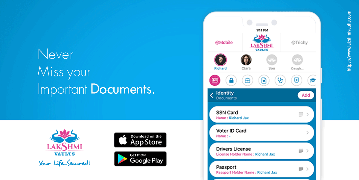 LakshmiVaults's tweet photo. Get your documents at any time and share on the go. Access your documents within the app.
New users can download Lakshmi Vaults app here...
App Store: https://t.co/otLws9lNJd
Google Play: https://t.co/yi4Ki66hjC
#cybersecurity #privacy #password #technology #security https://t.co/7S964tcfoj