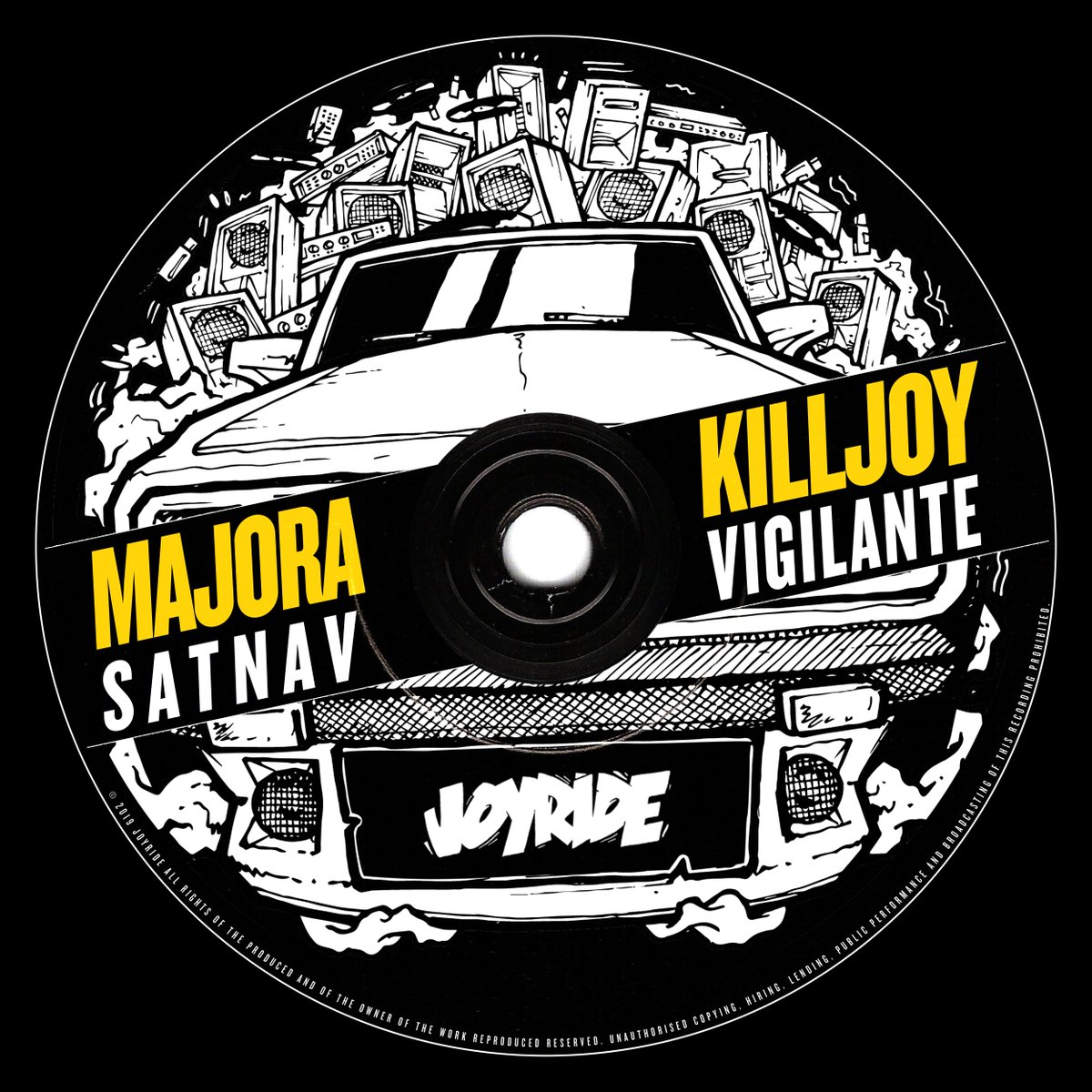 JoyrideSound's tweet photo. OUT TODAY!
JOYRIDE002 

⚡️ MAJORA - SATNAV
⚡️ KILLJOY - VIGILANTE

Stream / Download:
https://t.co/33GEOTA0Bn https://t.co/NSX6AyOfuM