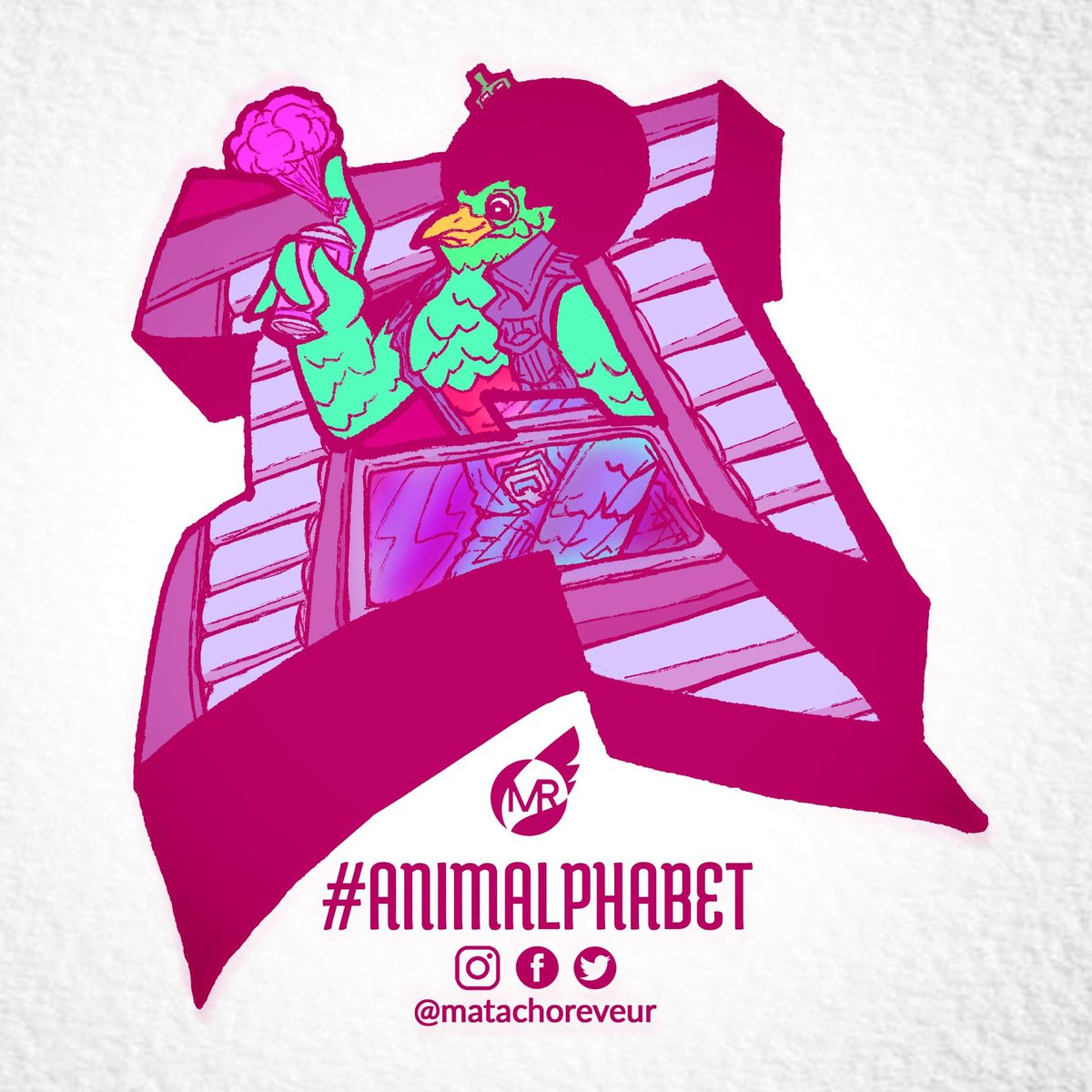 bymatacho's tweet photo. Q is for #Quetzal! This was inspired a lot from @thegetdownnetflix I still miss that series, it was dope // ¡Q es por Quetzal! Tuve mucha inspiración de la serie #thegetdownnetflix
aún la extraño era genial
#matachoreveur #Animalphabet #morganavenuesubwaystation #subwaygraffiti https://t.co/eyMLlML1VC