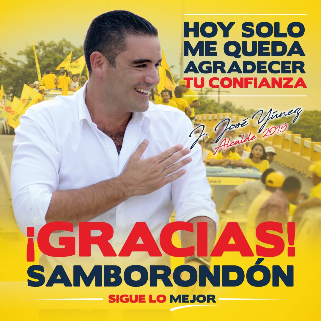 juanjoseyunez's tweet photo. Gracias Samborondón por ustedes ¡Sigue lo mejor! JUAN JOSÉ YÚNEZ ALCALDE
#SigueLoMejor #Yunez2019 #SigueLaObra #SigueElProgreso https://t.co/JW6HbQz1xJ