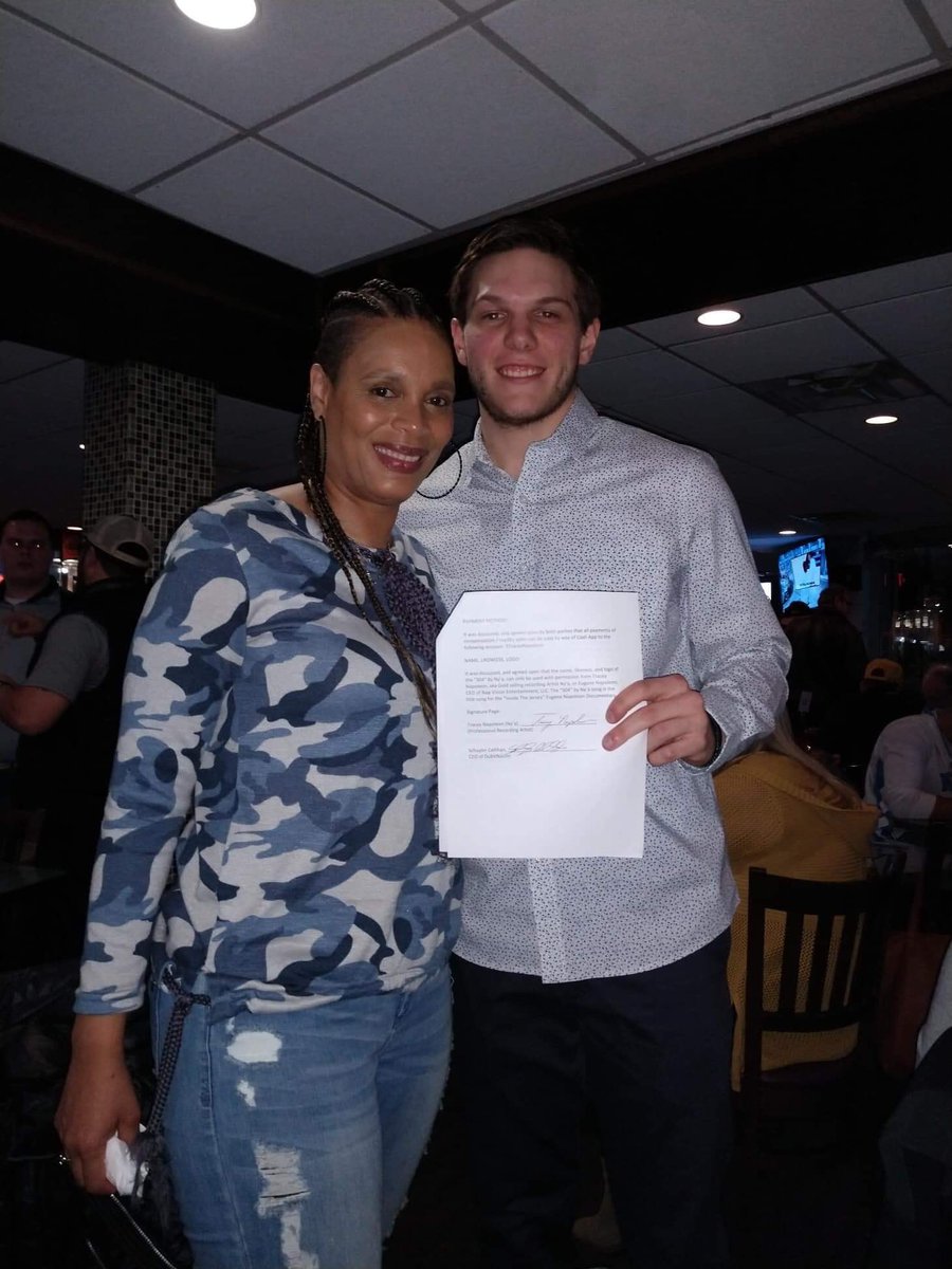 Callihan_'s tweet photo. . @DubVNation and Gold selling recording Artist @TraceyNapoleon have agreed to an apparel deal! #doinbusiness https://t.co/3TMMJ9w4Xx