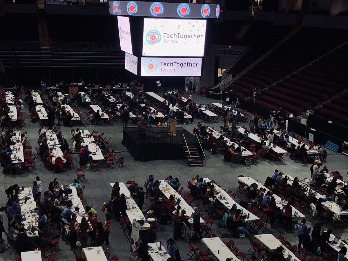 yaelalk's tweet photo. Awesome day @TechTogetherBos — the world’s largest all female hackathon. Excited to be on the judges panel, congrats to all of the winning teams! Great projects! https://t.co/GtEM5fgLzT