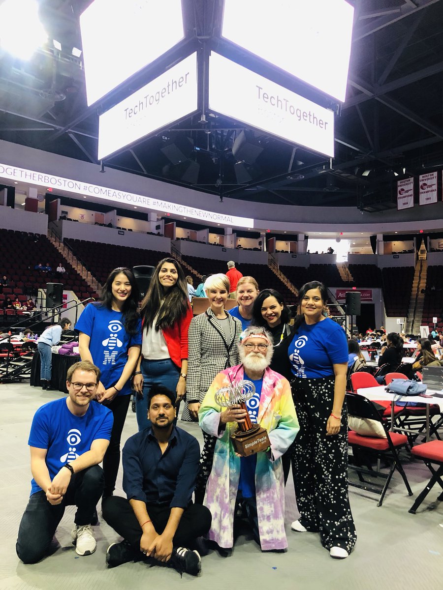 yaelalk's tweet photo. Awesome day @TechTogetherBos — the world’s largest all female hackathon. Excited to be on the judges panel, congrats to all of the winning teams! Great projects! https://t.co/GtEM5fgLzT
