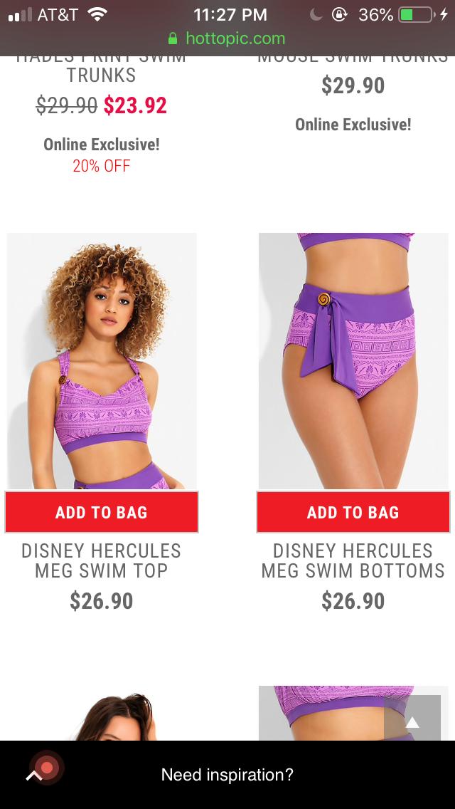 AlyssumSweet3's tweet photo. @ladygaga which bathing suit should I get? I was told to ask you 👾💜 https://t.co/27K6pPVHUc