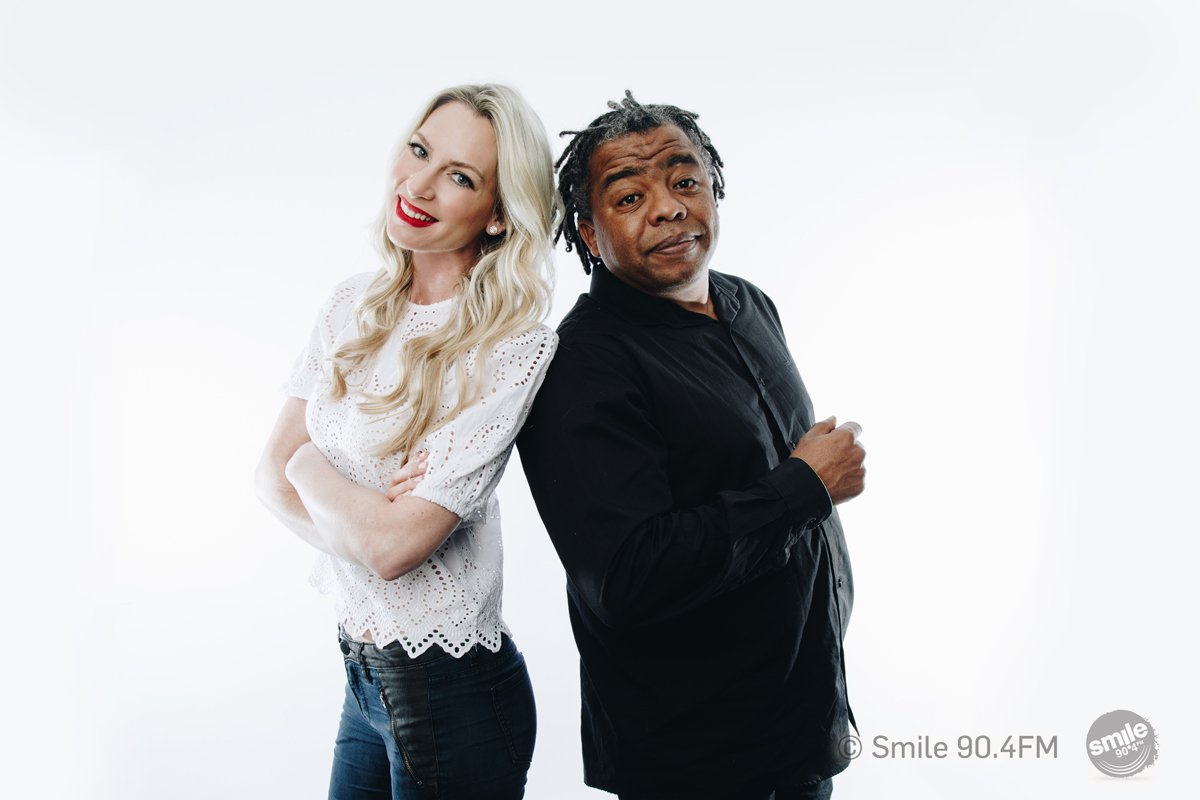 Smile904FM's tweet photo. Good morning! It's good to be back on your Happy Monday. @bobbybrownza &amp; @LindyLehto have you covered on your way to work. #smilebreakfast https://t.co/Klid3hJ2N5