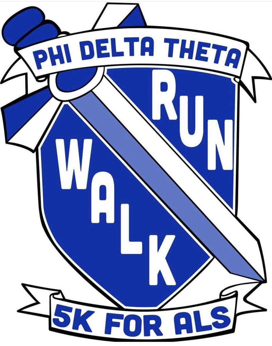 PhiDeltMWSUalum's tweet photo. Join the brothers of Phi Delta Theta at Missouri Western as we host the 5K Walk/Run for ALS on April 13th!  Check-in starts at 9:30 a.m. and the race starts at 11 a.m. 

Register by using the link below!
https://t.co/yBYhEraZrB https://t.co/Vg8YTBQXhN
