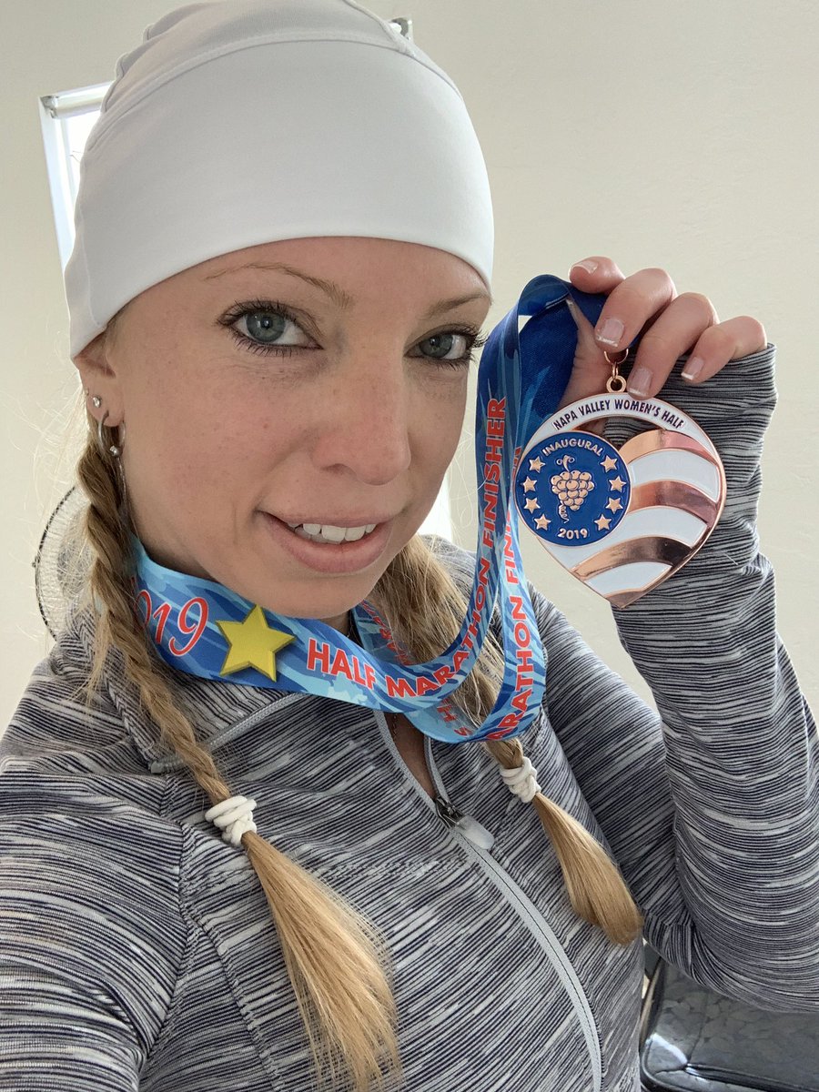 PedDrSammyM's tweet photo. Well, this happened today! #halfmarathon #firsthalfmarathon #napa #wineatthefinishline #NeverAgain https://t.co/GLC1lBHCQK