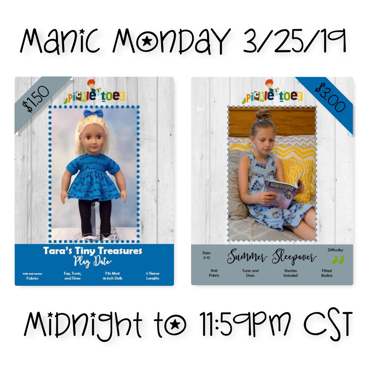pickle_toessew's tweet photo. Manic Monday~ back to original time - https://t.co/nU7mdGfxDC https://t.co/dHKgX9mzj9