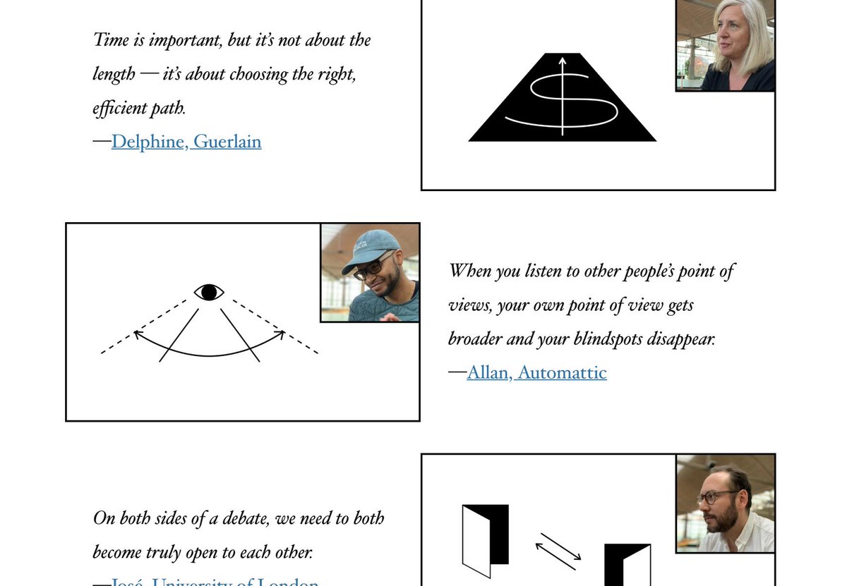 Image of the web page that features six stories.