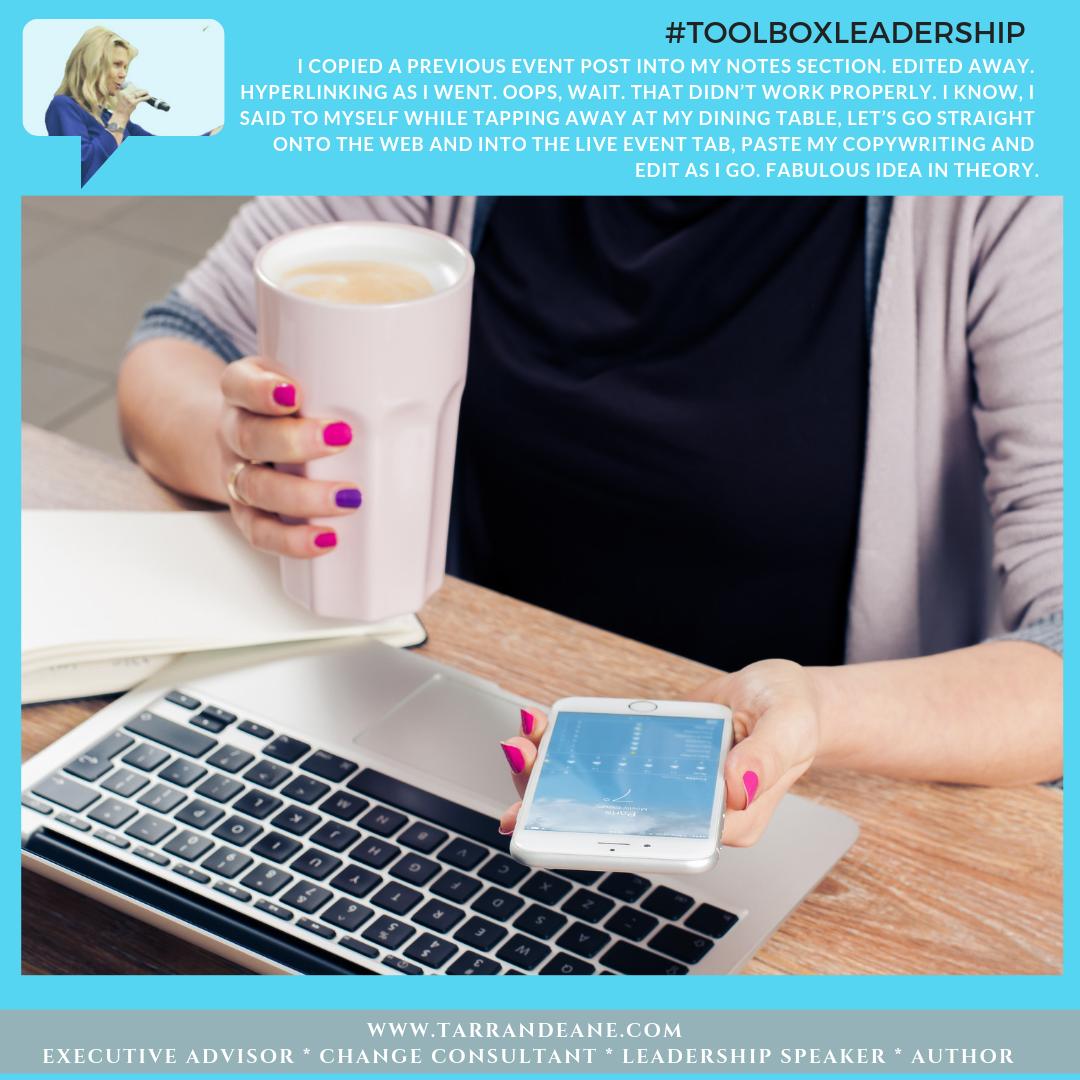 CorpCinderella's tweet photo. When the 'searching for wifi' led to me being timed out from the site, all my creative writing went into the vor-text. #executiveadvisor #changeconsultant #leadershipspeaker #executivecoach #toolboxleadership #leadership #signature7leadershipframework https://t.co/oeeMPgd0v6 https://t.co/BWsLxxI9nc