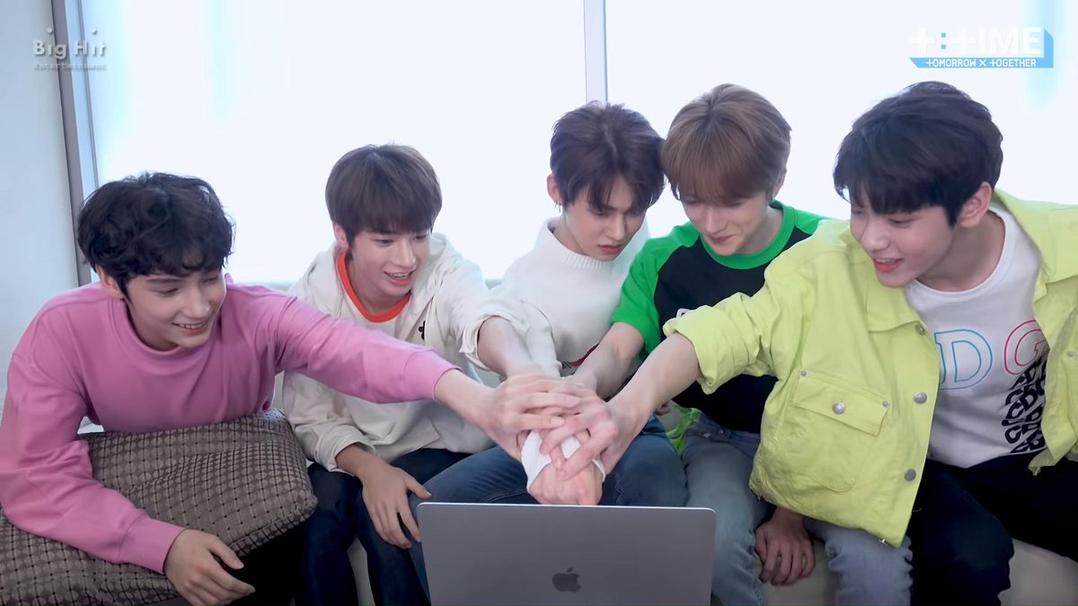 txt react to their own crown mv.